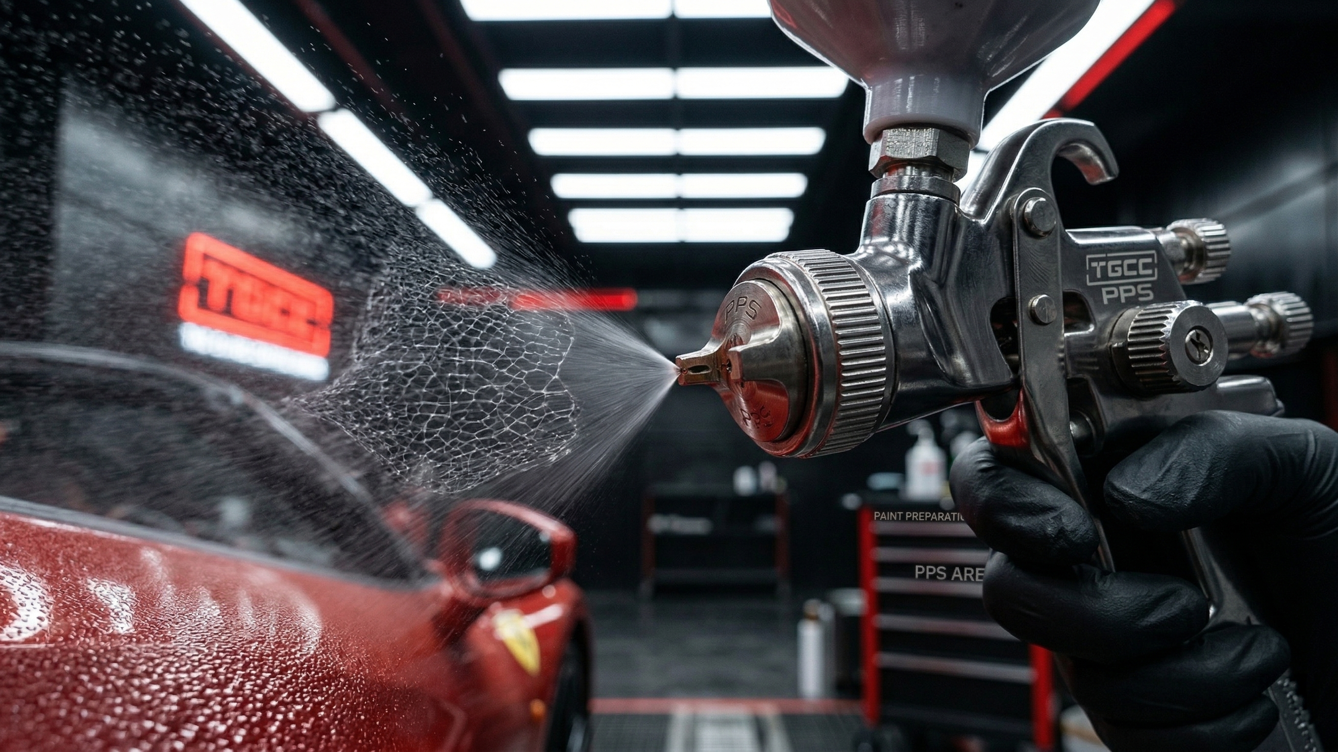 Ferrari hood coating